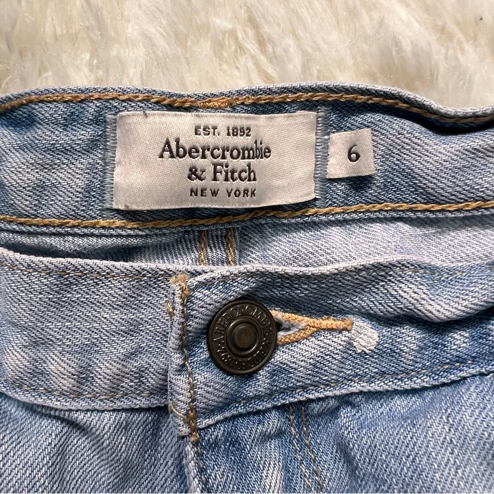 Abercrombie & Fitch Distressed Denim Shorts